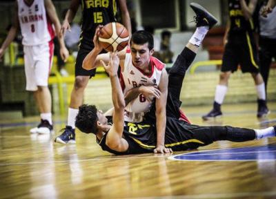پیروزی تیم بسکتبال جوانان ایران در اولین دیدار