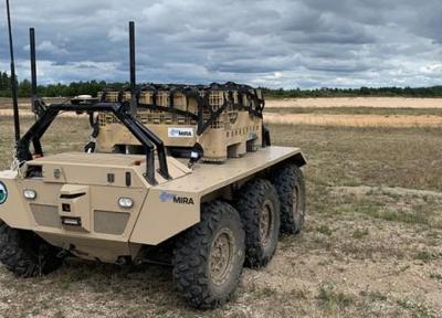 خودروهای نظامی رباتیک برای تأمین نیازهای سربازان
